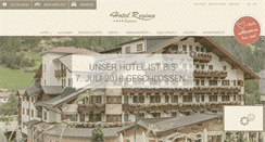 Desktop Screenshot of hotel-regina.com